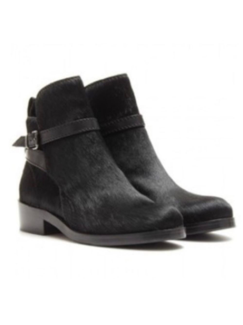 Rag & Bone Black Pony Hair Chelsea Boots | 37 - Picture 1 of 10